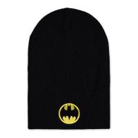 DC COMICS Batman Logo Slouchy Beanie, Black (KC452444BTM)