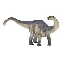 MOJO Dinosaur & Prehistoric Life Deluxe Brontosaurus Toy Figure, 3 Years and Above, Grey (387384)
