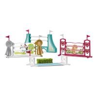 SCHLEICH Horse Club Obstacle Toy Figure Accessories, 5 to 12 Years, Multi-colour (42612)