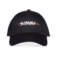 NARUTO SHIPPUDEN Shinobi Logo Adjustable Cap, Black (BA514870NRT)