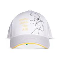 POKEMON Gotta Catch Them All Ash Line Art Adjustable Cap, White (BA522587POK)