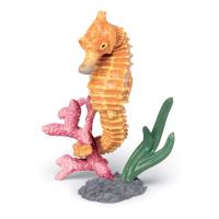 PAPO Marine Life Seahorse Toy Figure, Three Years and Above, Orange (56051)