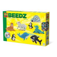 SES CREATIVE Beedz Arctic Animals 2100 Iron-on Beads Mosaic Art Kit, Five Years and Above (06203)