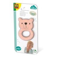 SES CREATIVE Tiny Talents Teether Bo Bear, Three Months and Above (13162)