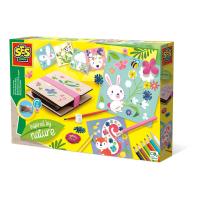 SES CREATIVE Inspired by Nature Flower Press Art Craft Kit, Five Years and Above (14034)