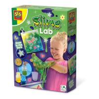 SES CREATIVE Slime Lab Glow-in-the-Dark Set, Eight Years and Above (15015)