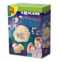 SES CREATIVE Explore Break Open Geodes, Eight Years and Above (25079)