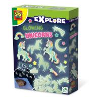 SES CREATIVE Explore Glowing Unicorns Decorative Stickers, Five Years and Above (25128)