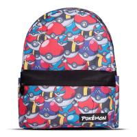 POKEMON Catch 'em All Sublimation All-Over Print Children's Mini Backpack, Black (MP736560POK)