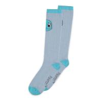 POKEMON Squirtle Knee High Socks, Female, 39/42, Turquoise/Grey (KH555115POK-39/42)