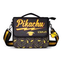 POKEMON Pikachu Shoulder Bag, Medium, Black (MB811534POK)