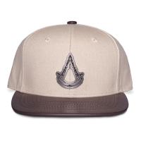 ASSASSIN'S CREED Mirage Metal Badge Baseball Cap, Beige/Brown (NH637288ASC)