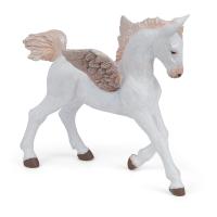 PAPO The Enchanted World Baby Pegasus Toy Figure, 3 Years or Above, White/Pink (38825)