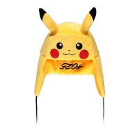 POKEMON Pikachu #025 Novelty Trapper Hat, Yellow (NH265275POK-58)