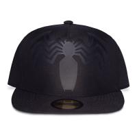 MARVEL COMICS Venom Black Spider Logo Snapback Baseball Cap, Black (SB321333SPN)