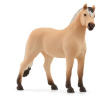 SCHLEICH Horse Club Norwegian Fjord Horse Gelding Toy Figure, 5 to 12 Years, Yellow (13979)