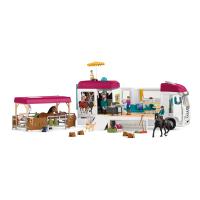 SCHLEICH Horse Club Horse Transporter Toy Playset, 5 to 12 Years, Multi-colour (42619)