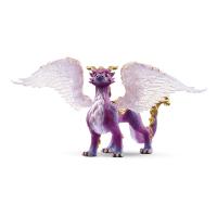 SCHLEICH Bayala Nightsky Dragon Toy Figure, 5 to 12 Years, Purple/White (70762)