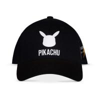 POKEMON Pikachu Silhouette Adjustable Cap, Black/Yellow (BA712347POK)