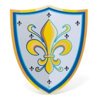 PAPO Fleur de Lys Shield Foam Toy, 3 to 8 Years, Multi-colour (20008)