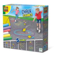 SES CREATIVE Chalk Games 5-in-1, 3 Years and Above (02207)