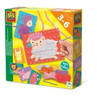 SES CREATIVE Fluffy Animal Embroidery, 3 to 6 Years (14043)