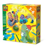 SES CREATIVE Young Engineers Dinos, 3 to 6 Years (14045)