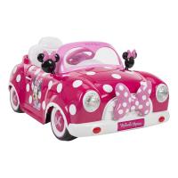 HUFFY Disney Minnie Convertible Car Electric Children's Ride-on, Pink/White (17611W)