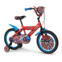 HUFFY Marvel Comics Spider-Man 16-inch Children's Bike, Red/Blue (21964W)