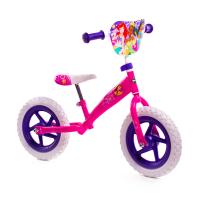 HUFFY Disney Princess 12-inch Children's Balance Bike, Pink/Purple (27631W)