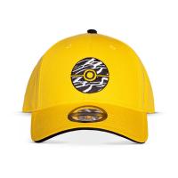 POKEMON Embroidered Poke Ball Adjustable Cap, Yellow/Black (BA614187POK)