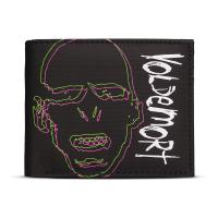 WIZARDING WORLD Harry Potter: Wizards Unite Neon Voldemort Bi-fold Wallet, Black (MW652630HPT)