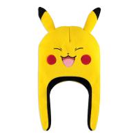 POKEMON Pikachu Novelty Sherpa Polar Fleece Beanie, Yellow (KC871575POK)