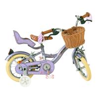 VOLARE Blossom Purple 12-Inch Girls Children's Bike (51299)