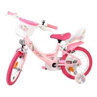 VOLARE Unicorn Pink 14-Inch Girls Children's Bike (61472)
