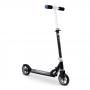 FUNBEE Street One 2 Wheel Scooter with Adjustable Height & Rear Brake, Black (OFUN09)