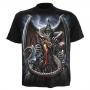 SPIRAL Dragon Lava T-Shirt, Short Sleeve, Adult Male, Medium, Black (LG177600-M)