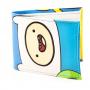 ADVENTURE TIME Finn & Jake Faces Full Colour Bi-fold Wallet, White (MW165713ADV)