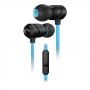 ROCCAT Aluma In-Ear Premium Performance Gaming Headset with Built-In Microphone, Black/Blue (ROC-14-210)