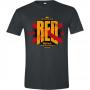 STAR WARS VII Men's The Force Awakens Resistance 'Red Squad' X-Wing Starfighters T-Shirt, Small, Grey (CD132STW-S)