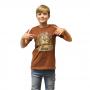 MERONCOURT Digital Dudz Moving Eyes Hungry Bear Digital T-Shirt, Kid's Unisex, Extra Large, Years 12 to 13, Brown (DDKTDBX-XL)
