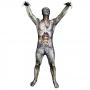 MERONCOURT The Zombie Morph Monster Adult Cosplay Costume Morphsuit, Large, Multi-Colour (MLMZOL-L)