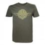STAR WARS Yoda Word Play T-Shirt, Male, Medium, Green (TS110617STW-M)