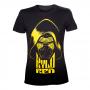 STAR WARS VII The Force Awakens Kylo Ren Yellow Face T-Shirt, Male, Medium, Black (TS504394STW-M)