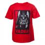 STAR WARS Darth Vader Framed Closeup T-Shirt, Kid's Unisex, 134/140, Years 8 to 10, Red (TSY19602STW-134/140)