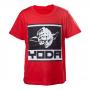 STAR WARS Yoda Framed Closeup T-Shirt, Kid's Boy, 122/128, Years 6 to 8, Red (TSY19614STW-122/128)
