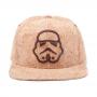 STAR WARS Embroidered Stormtrooper Silhouette Snapback Baseball Cap, Tan/Cork (SB160844STW)