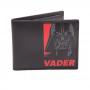 STAR WARS Darth Vader Red Logo Bi-Fold Wallet, Male, Black (MW080554STW)