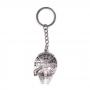 STAR WARS The Force Awakens Millennium Falcon Metal Keychain, One Size, Metallic/Silver (KE197626STW)
