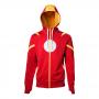 MARVEL COMICS Captain America: Civil War Iron Man Full Length Zipper Hoodie, Male, Extra Large, Red/Orange (HD22011IRN-XL)
